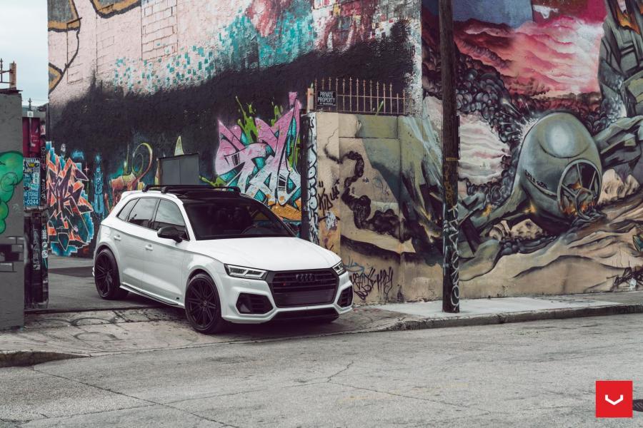  Audi SQ5 by ABT on Vossen Wheels (CV10) 2019 года  (фото 11 из 14)